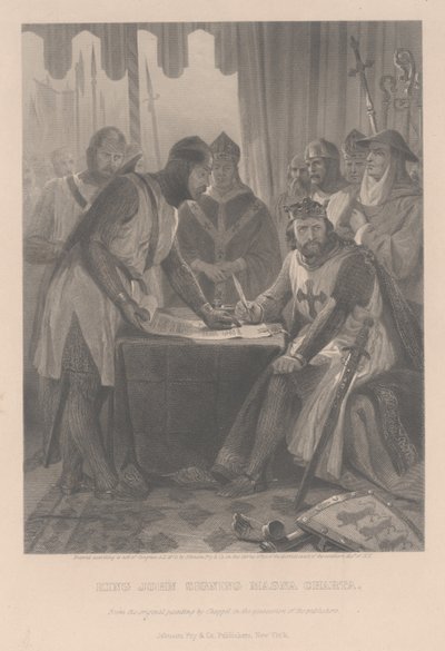 John, King of England, 1870 by Alonzo Chappel